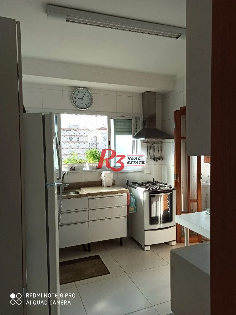 Apartamento Duplex com 3 dormitórios à venda, 208 m² por R$ 1.290.000,00 - Marapé - Santos/SP