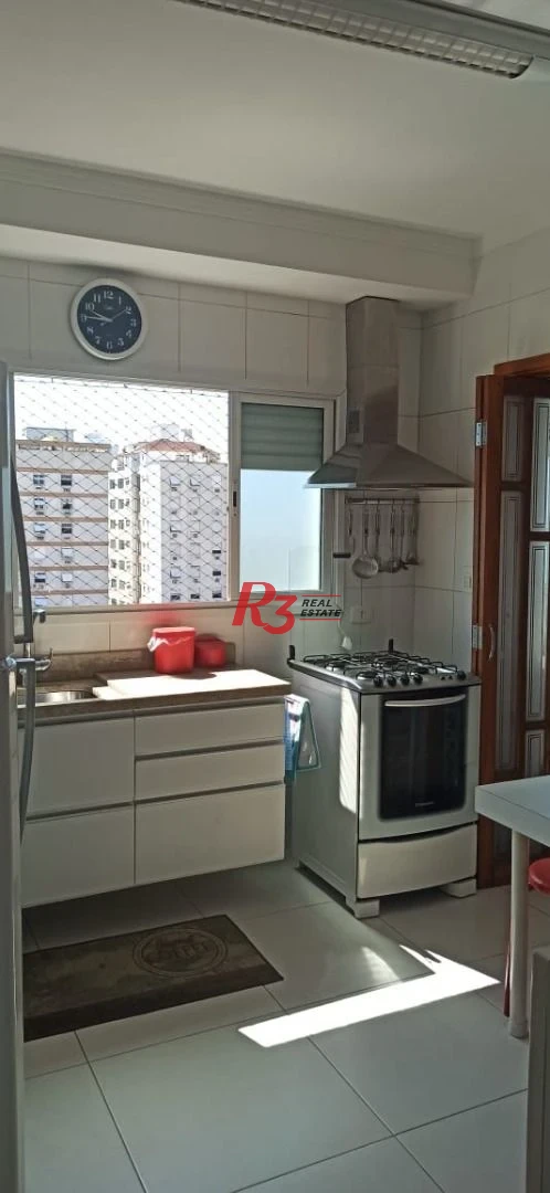 Apartamento Duplex com 3 dormitórios à venda, 208 m² por R$ 1.290.000,00 - Marapé - Santos/SP
