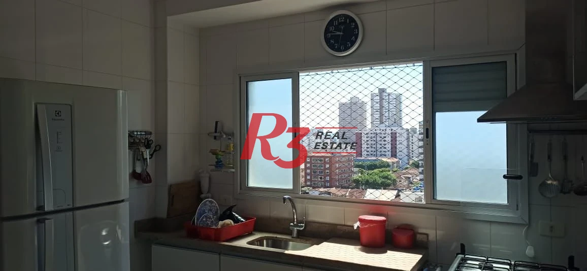 Apartamento Duplex com 3 dormitórios à venda, 208 m² por R$ 1.290.000,00 - Marapé - Santos/SP