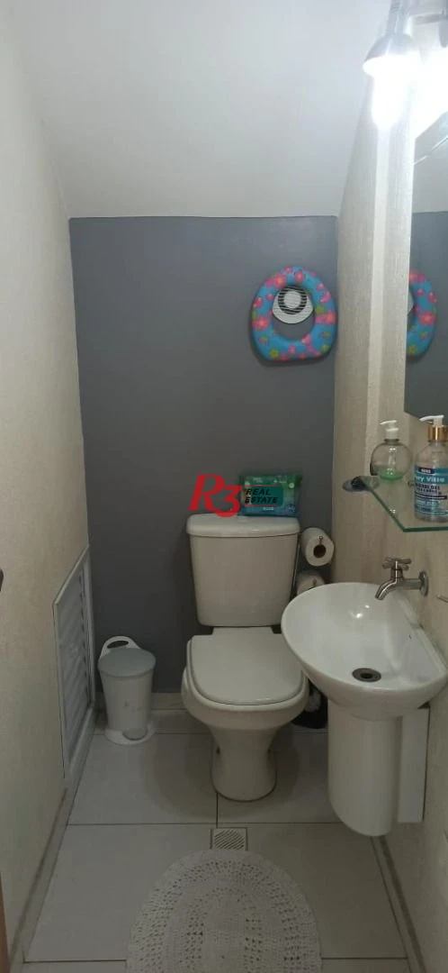 Apartamento Duplex com 3 dormitórios à venda, 208 m² por R$ 1.290.000,00 - Marapé - Santos/SP