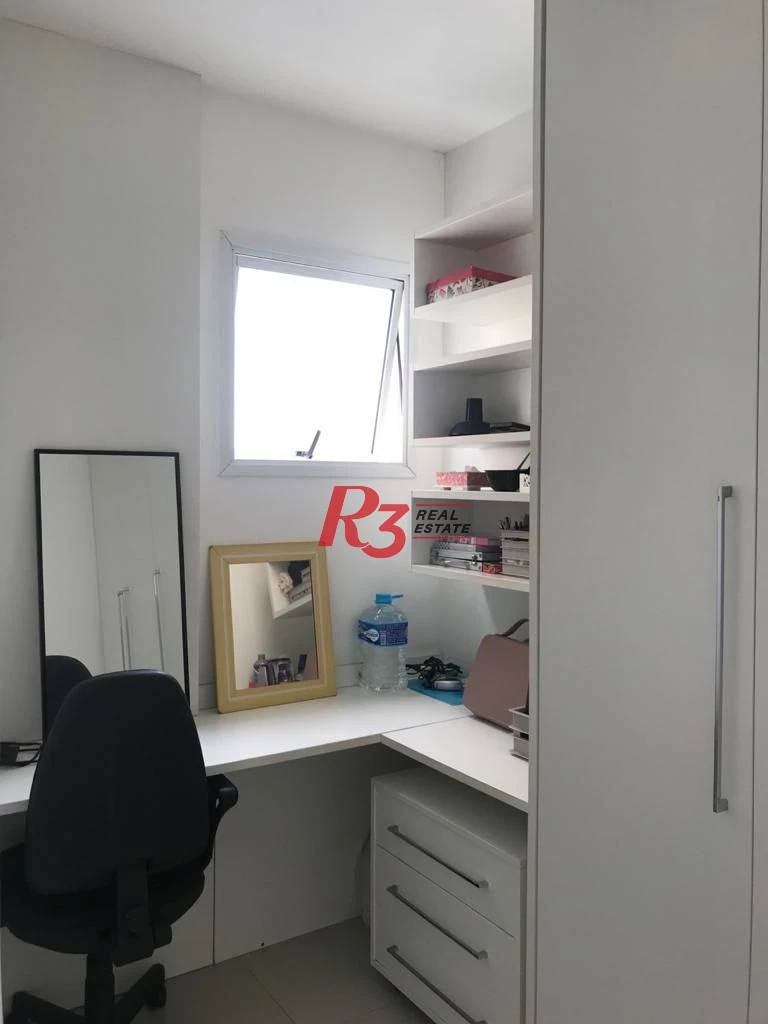 Apartamento à venda, 114 m² por R$ 1.330.000,00 - Pompéia - Santos/SP