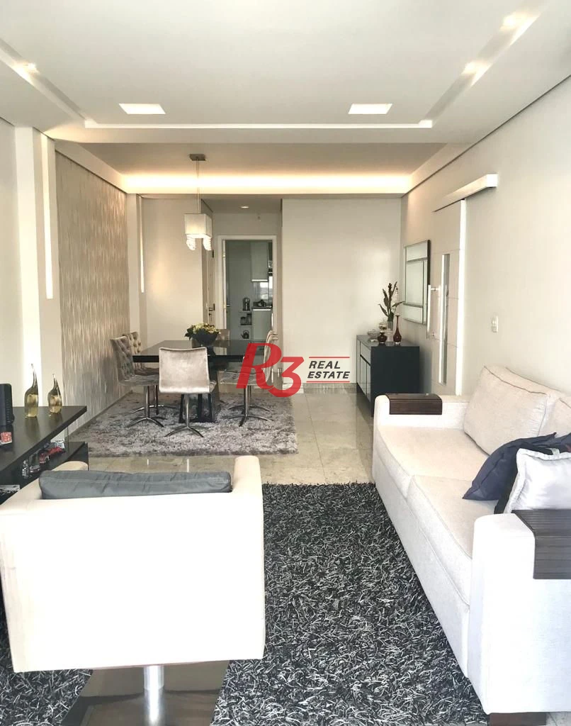 Apartamento à venda, 114 m² por R$ 1.330.000,00 - Pompéia - Santos/SP