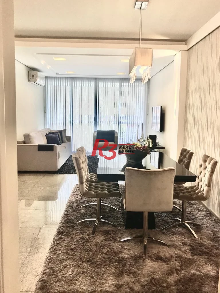Apartamento à venda, 114 m² por R$ 1.330.000,00 - Pompéia - Santos/SP