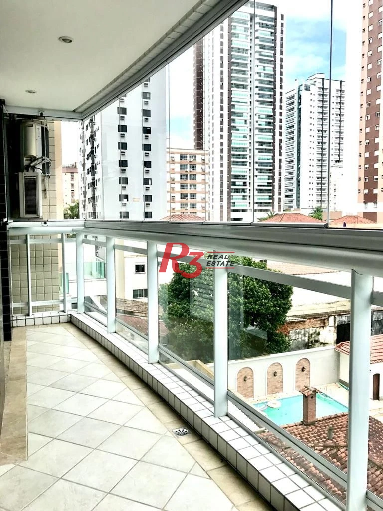 Apartamento à venda, 114 m² por R$ 1.330.000,00 - Pompéia - Santos/SP