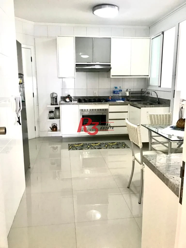 Apartamento à venda, 114 m² por R$ 1.330.000,00 - Pompéia - Santos/SP