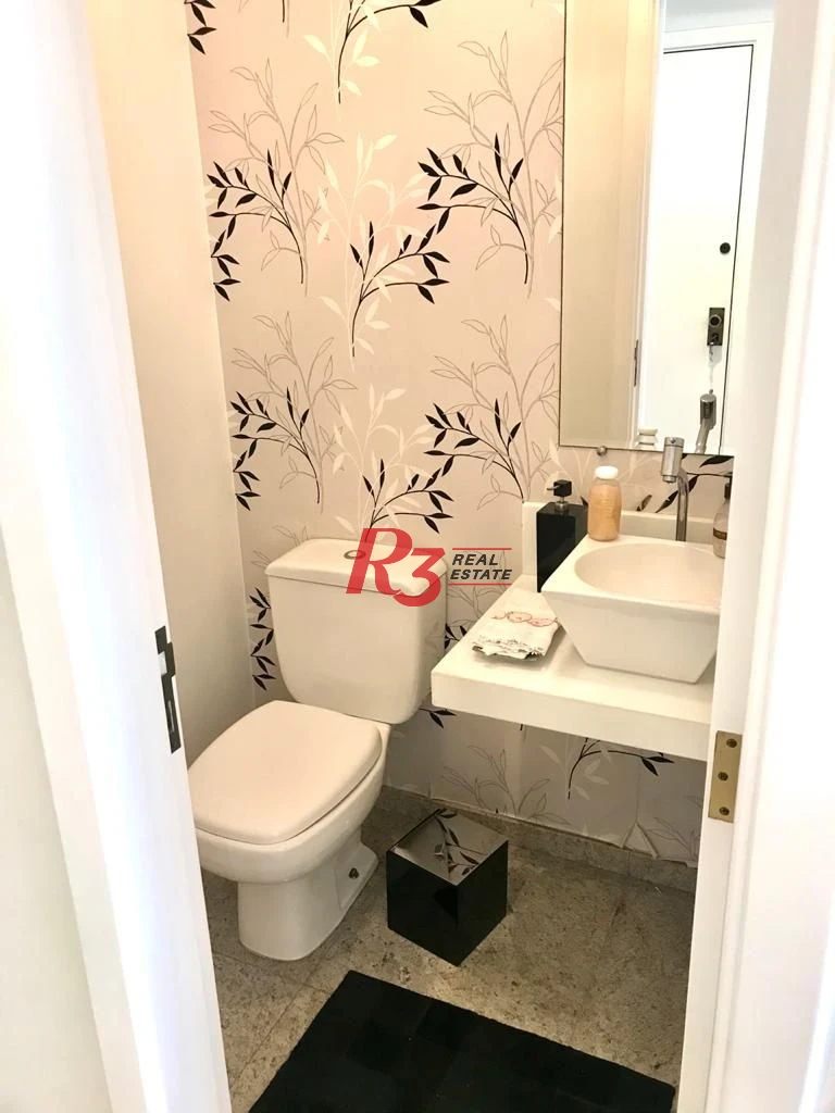 Apartamento à venda, 114 m² por R$ 1.330.000,00 - Pompéia - Santos/SP