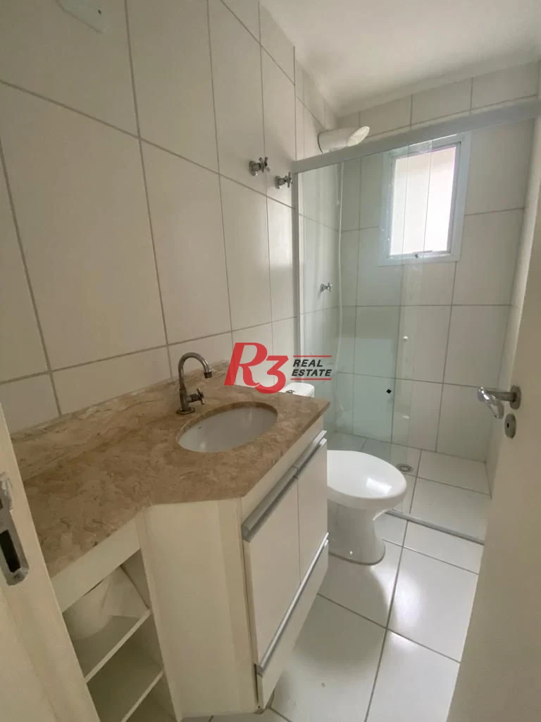 Apartamento com 2 dormitórios à venda, 60 m² por R$ 430.000,00 - Aparecida - Santos/SP