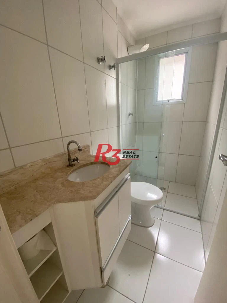Apartamento com 2 dormitórios à venda, 60 m² por R$ 430.000,00 - Aparecida - Santos/SP