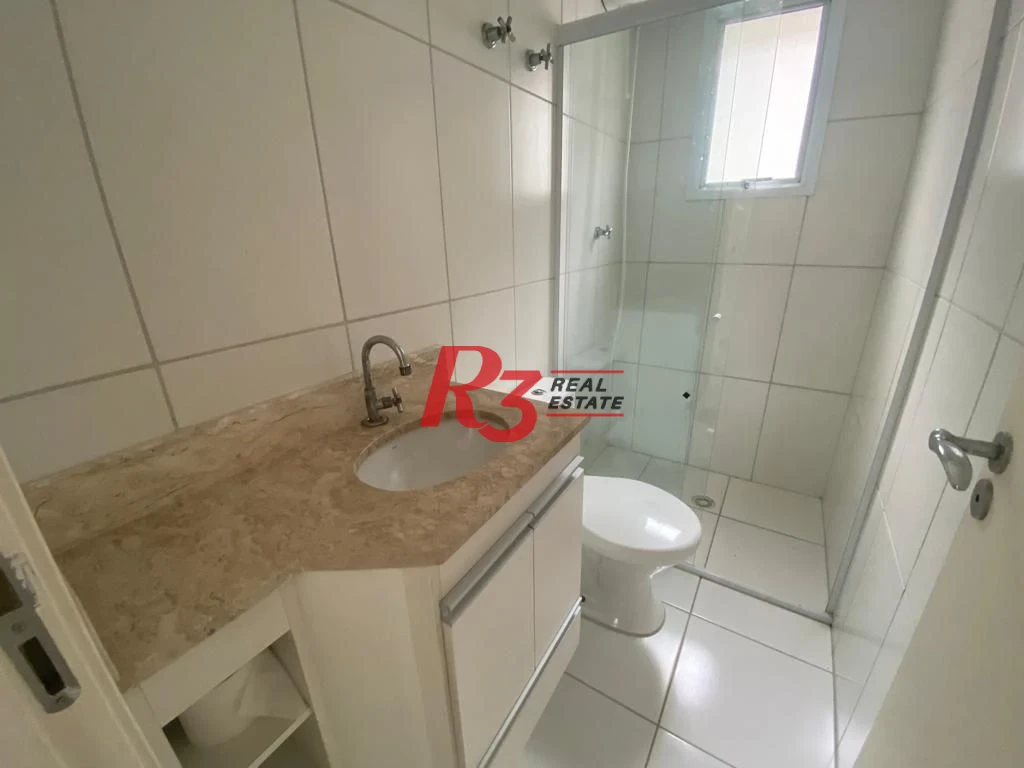 Apartamento com 2 dormitórios à venda, 60 m² por R$ 430.000,00 - Aparecida - Santos/SP