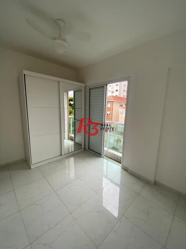 Apartamento com 2 dormitórios à venda, 60 m² por R$ 430.000,00 - Aparecida - Santos/SP