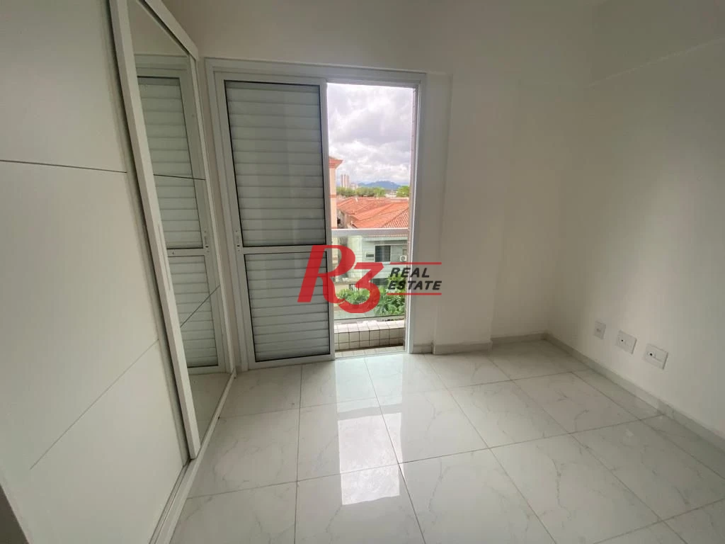 Apartamento com 2 dormitórios à venda, 60 m² por R$ 430.000,00 - Aparecida - Santos/SP