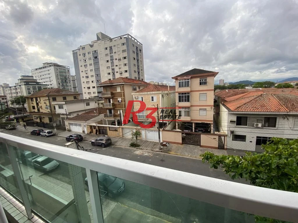 Apartamento com 2 dormitórios à venda, 60 m² por R$ 430.000,00 - Aparecida - Santos/SP