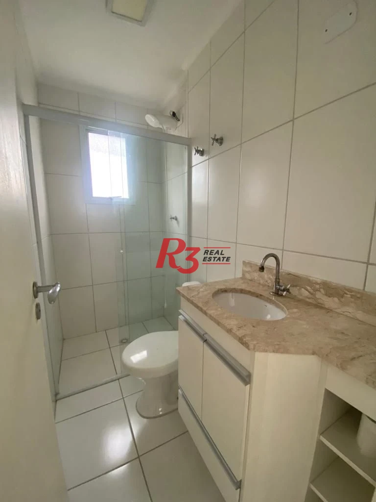 Apartamento com 2 dormitórios à venda, 60 m² por R$ 430.000,00 - Aparecida - Santos/SP