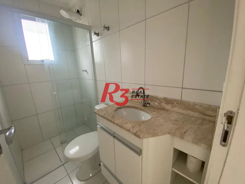Apartamento com 2 dormitórios à venda, 60 m² por R$ 430.000,00 - Aparecida - Santos/SP