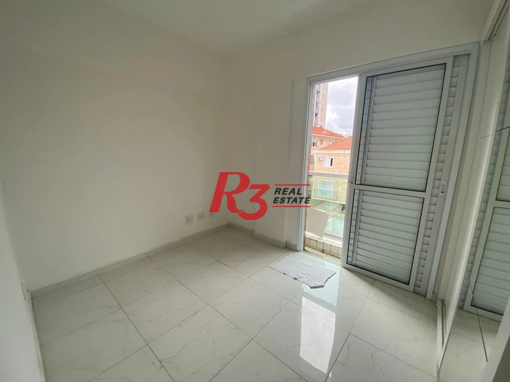 Apartamento com 2 dormitórios à venda, 60 m² por R$ 430.000,00 - Aparecida - Santos/SP