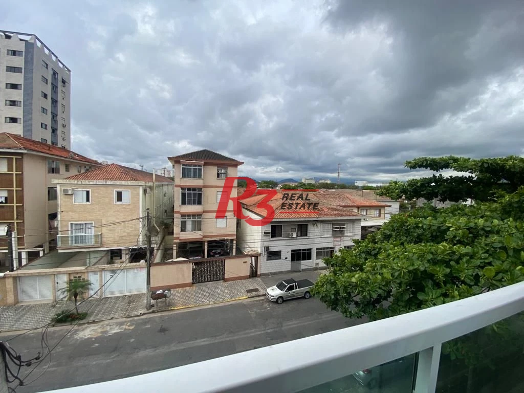 Apartamento com 2 dormitórios à venda, 60 m² por R$ 430.000,00 - Aparecida - Santos/SP