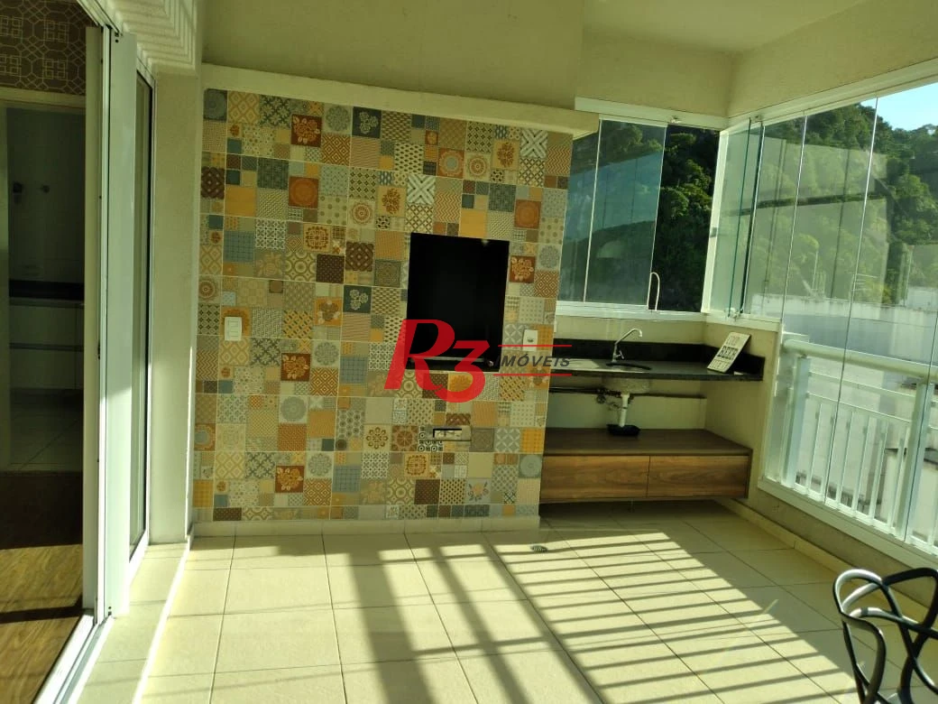 Apartamento com 3 dormitórios à venda, 150 m² por R$ 1.350.000,00 - Marapé - Santos/SP