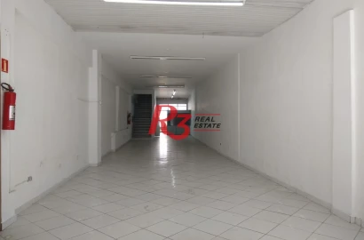 Loja para alugar, 311 m² por R$ 10.000,00/mês - Centro - Santos/SP
