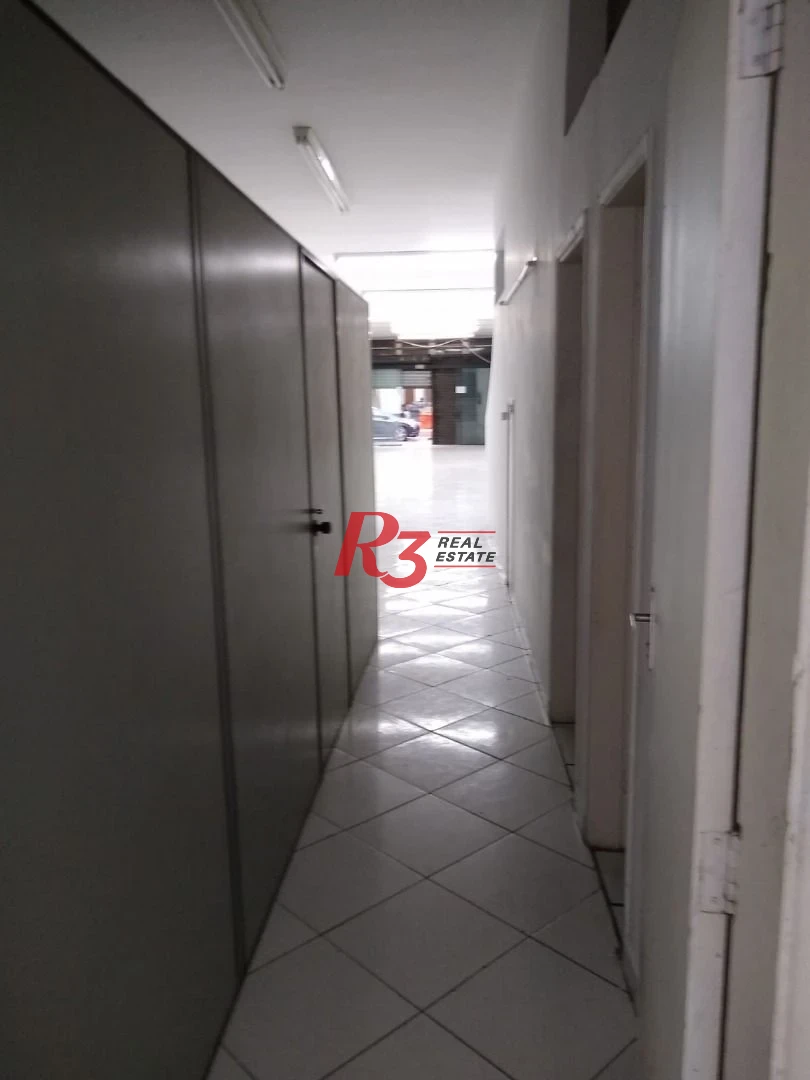 Loja para alugar, 311 m² por R$ 10.000,00/mês - Centro - Santos/SP