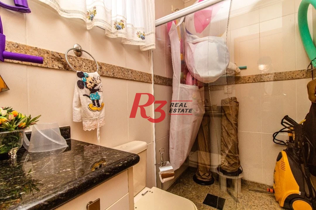 TRIPLEX com 5 dormitórios à venda, 267 m² por R$ 1.900.000 - Embaré - Santos/SP