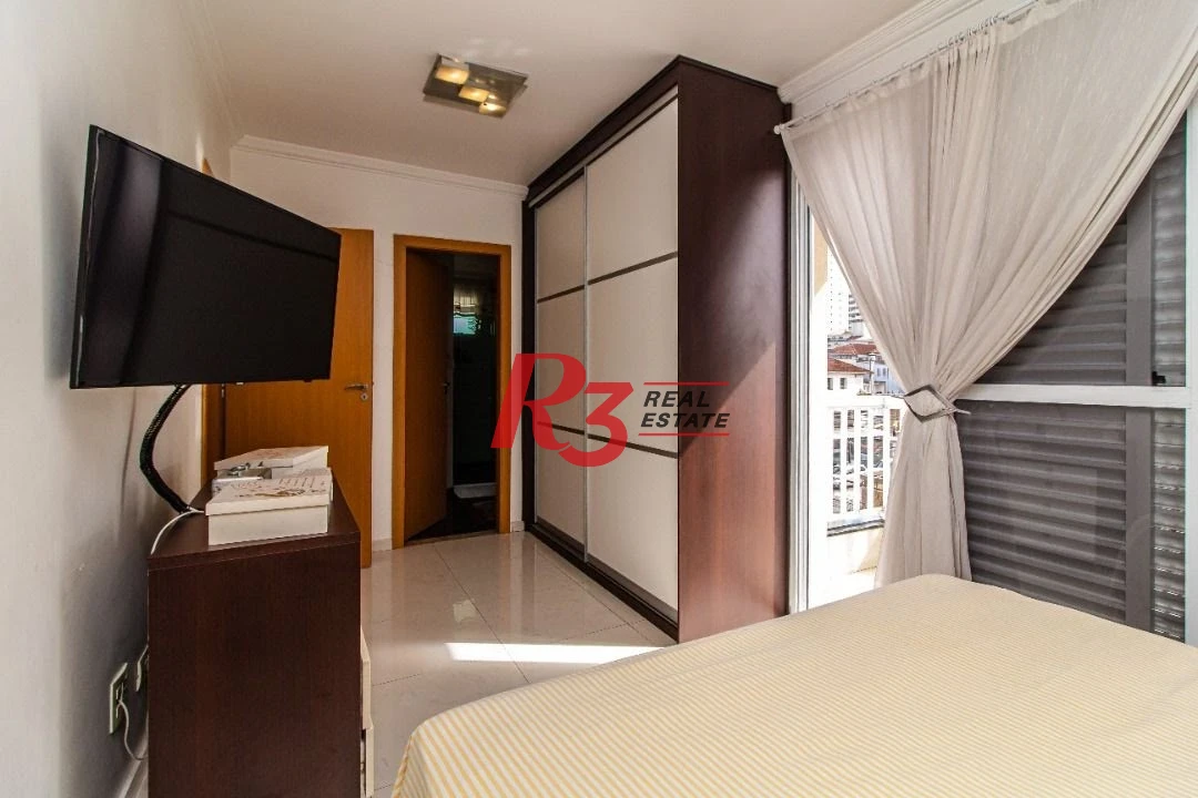 TRIPLEX com 5 dormitórios à venda, 267 m² por R$ 1.900.000 - Embaré - Santos/SP