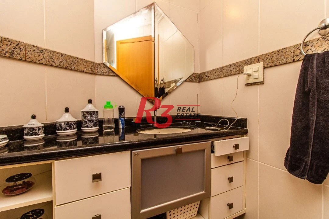 TRIPLEX com 5 dormitórios à venda, 267 m² por R$ 1.900.000 - Embaré - Santos/SP