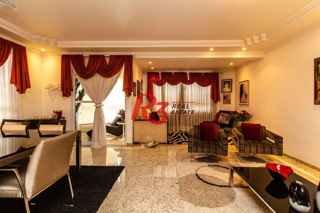 TRIPLEX com 5 dormitórios à venda, 267 m² por R$ 1.900.000 - Embaré - Santos/SP