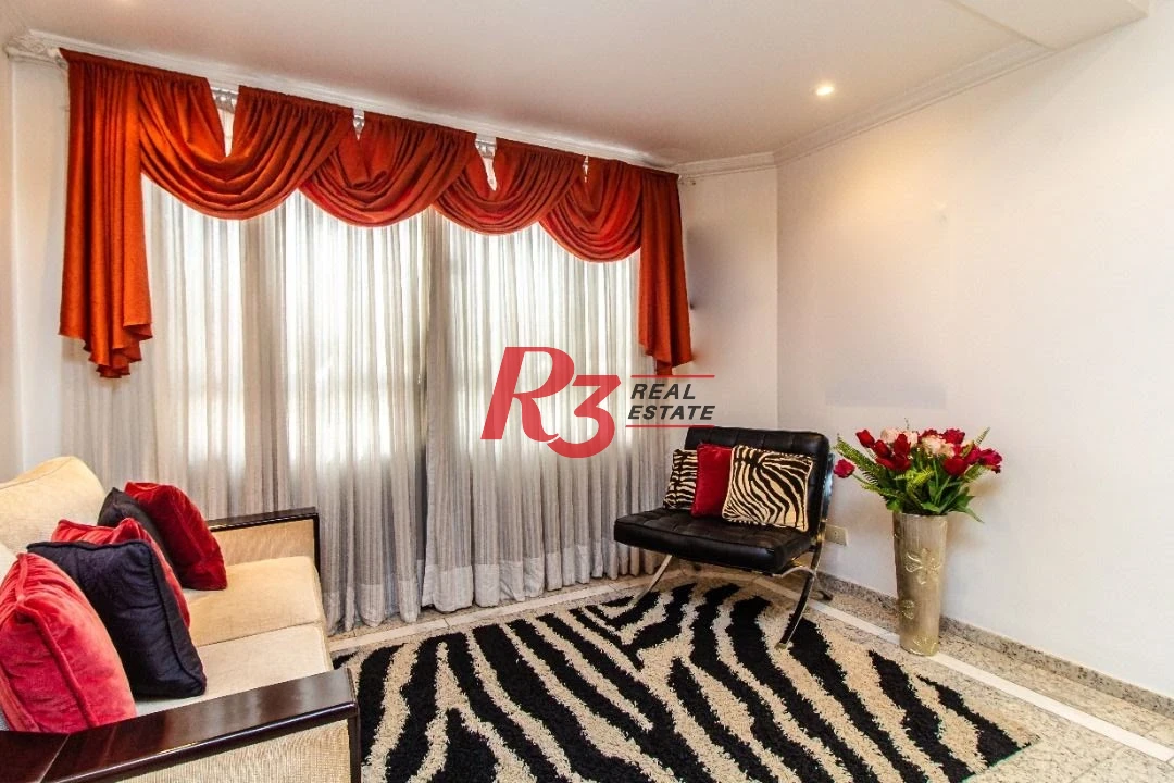 TRIPLEX com 5 dormitórios à venda, 267 m² por R$ 1.900.000 - Embaré - Santos/SP