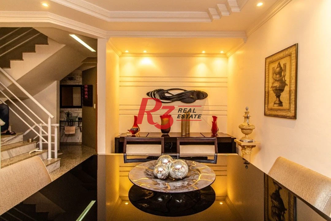 TRIPLEX com 5 dormitórios à venda, 267 m² por R$ 1.900.000 - Embaré - Santos/SP