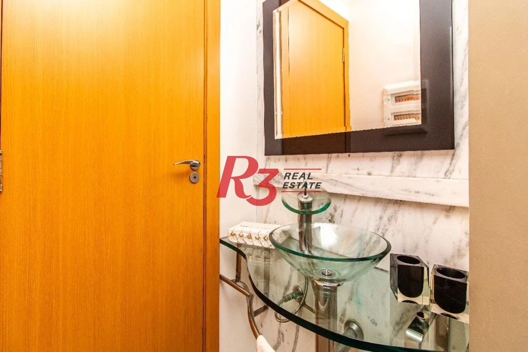 TRIPLEX com 5 dormitórios à venda, 267 m² por R$ 1.900.000 - Embaré - Santos/SP