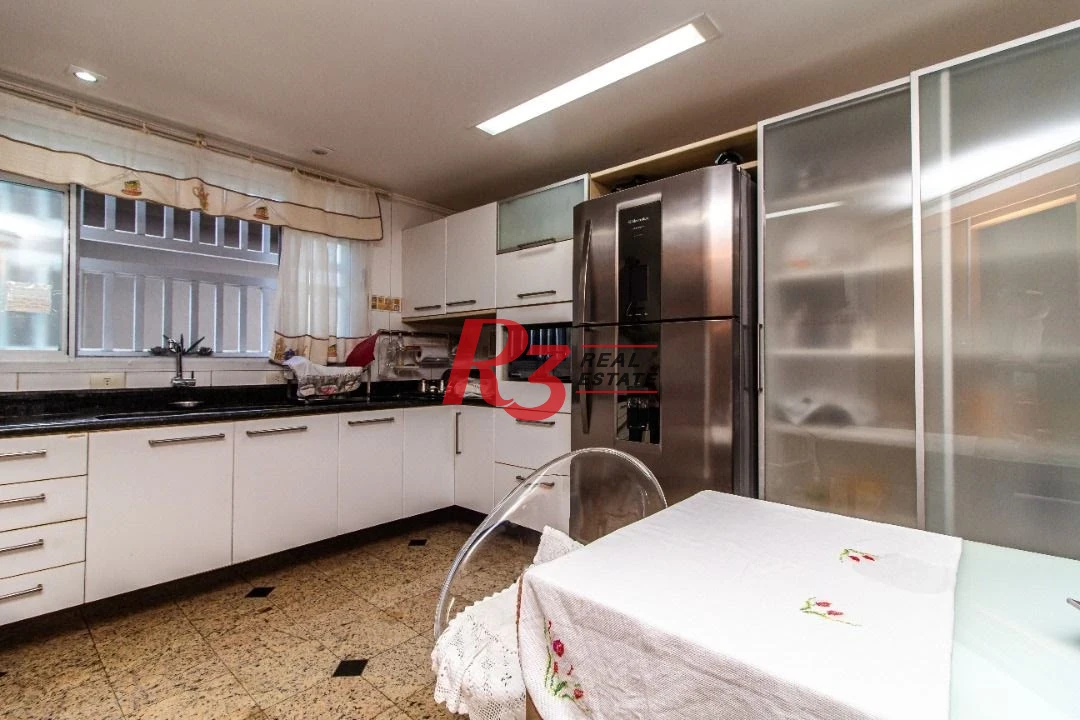 TRIPLEX com 5 dormitórios à venda, 267 m² por R$ 1.900.000 - Embaré - Santos/SP