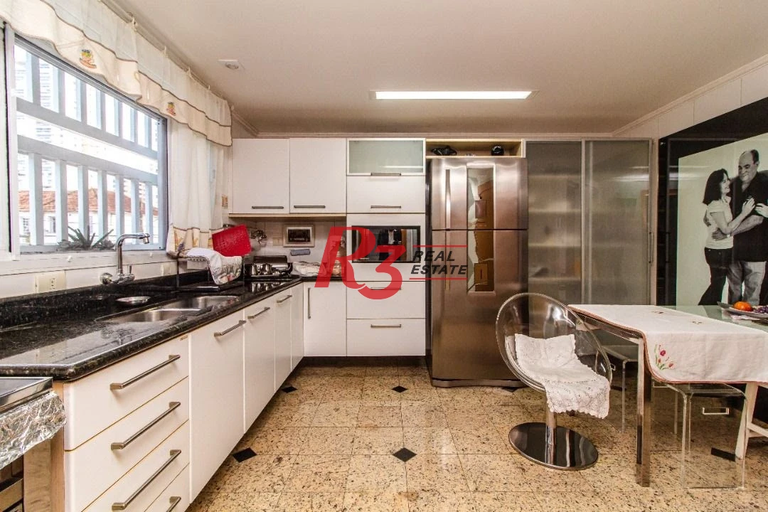 TRIPLEX com 5 dormitórios à venda, 267 m² por R$ 1.900.000 - Embaré - Santos/SP