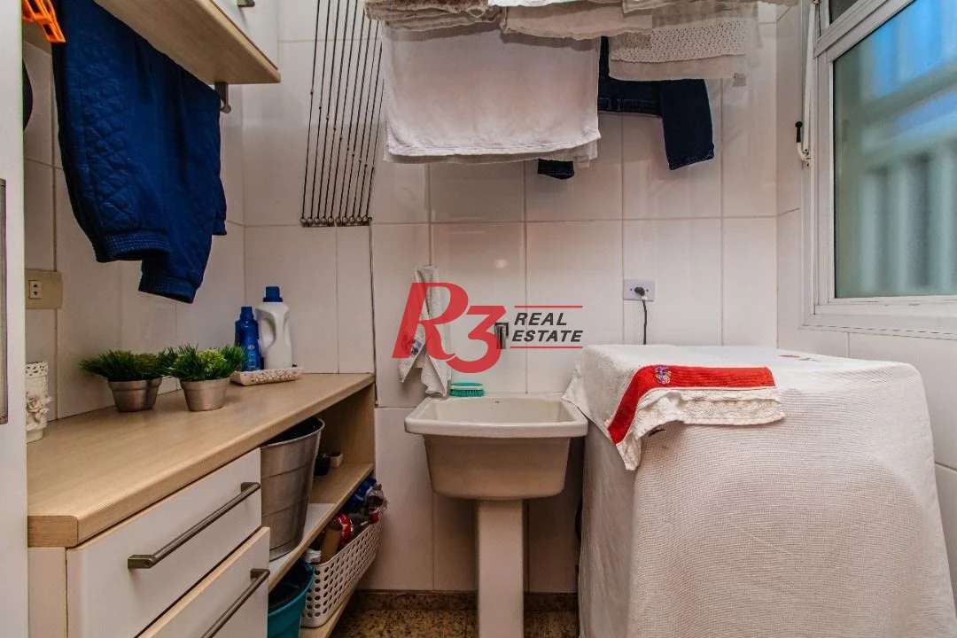 TRIPLEX com 5 dormitórios à venda, 267 m² por R$ 1.900.000 - Embaré - Santos/SP