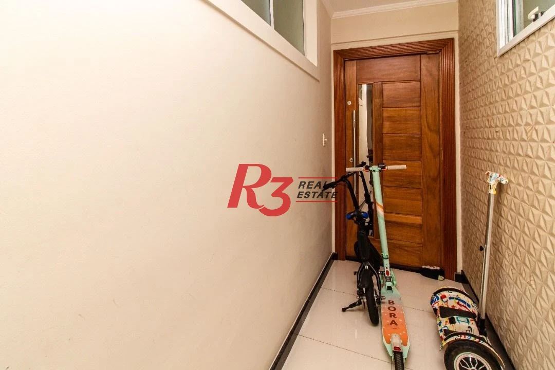 TRIPLEX com 5 dormitórios à venda, 267 m² por R$ 1.900.000 - Embaré - Santos/SP