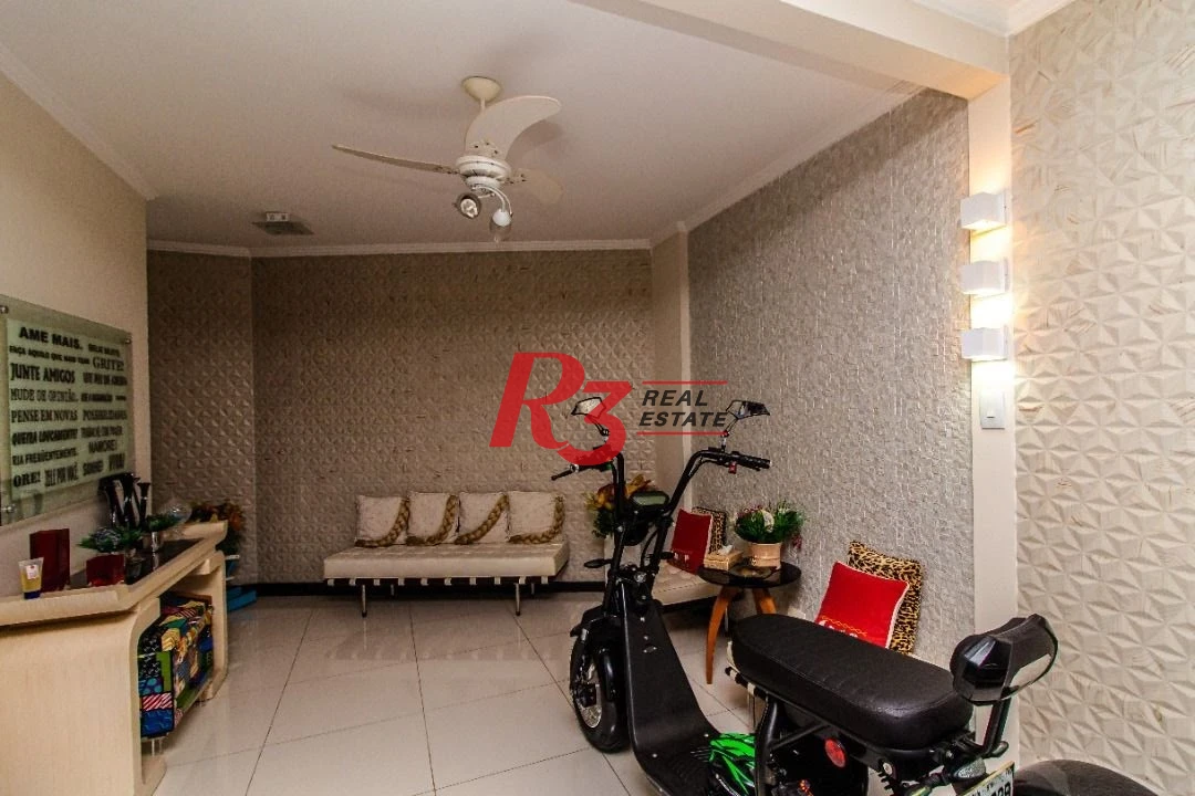 TRIPLEX com 5 dormitórios à venda, 267 m² por R$ 1.900.000 - Embaré - Santos/SP