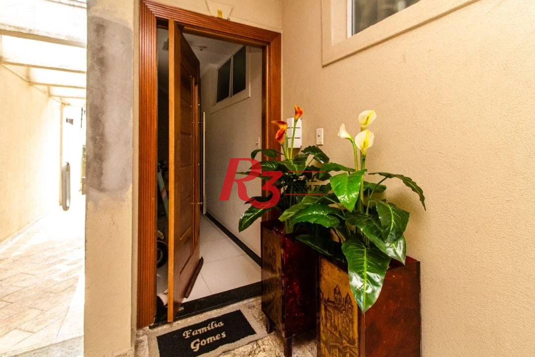 TRIPLEX com 5 dormitórios à venda, 267 m² por R$ 1.900.000 - Embaré - Santos/SP
