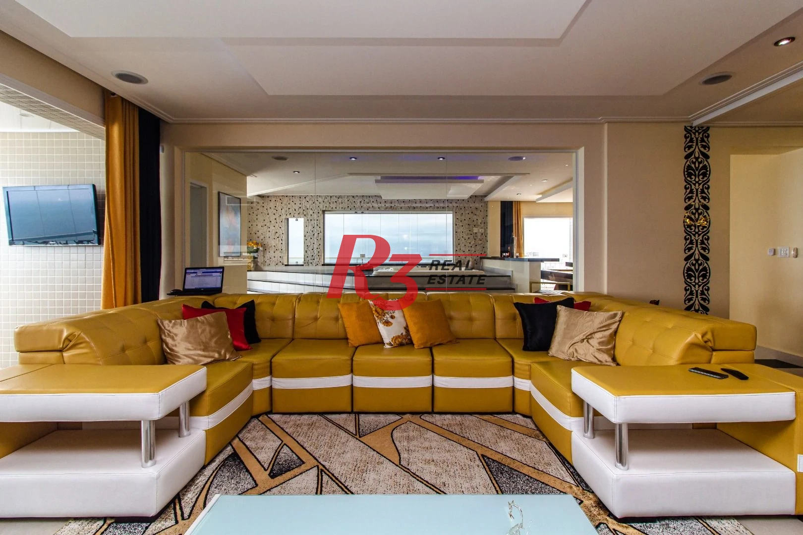 Apartamento com 3 dormitórios à venda, 326 m² - Aviação - Praia Grande/SP