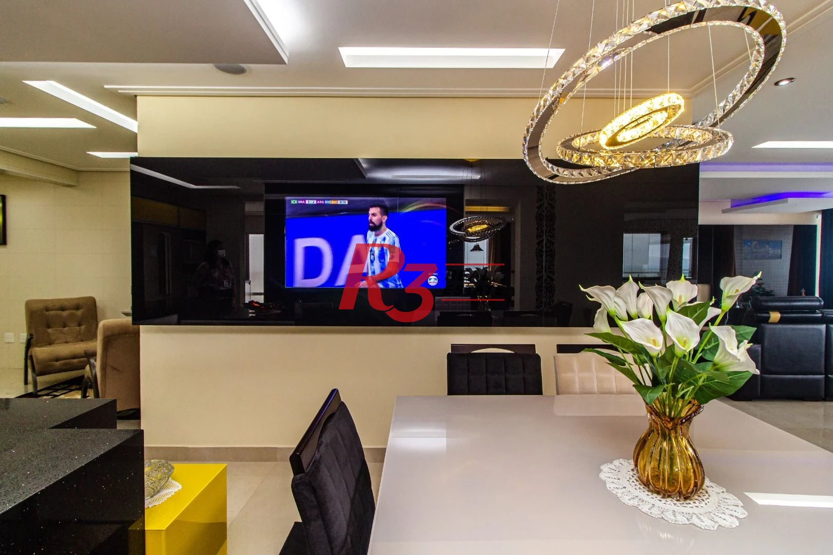 Apartamento com 3 dormitórios à venda, 326 m² - Aviação - Praia Grande/SP