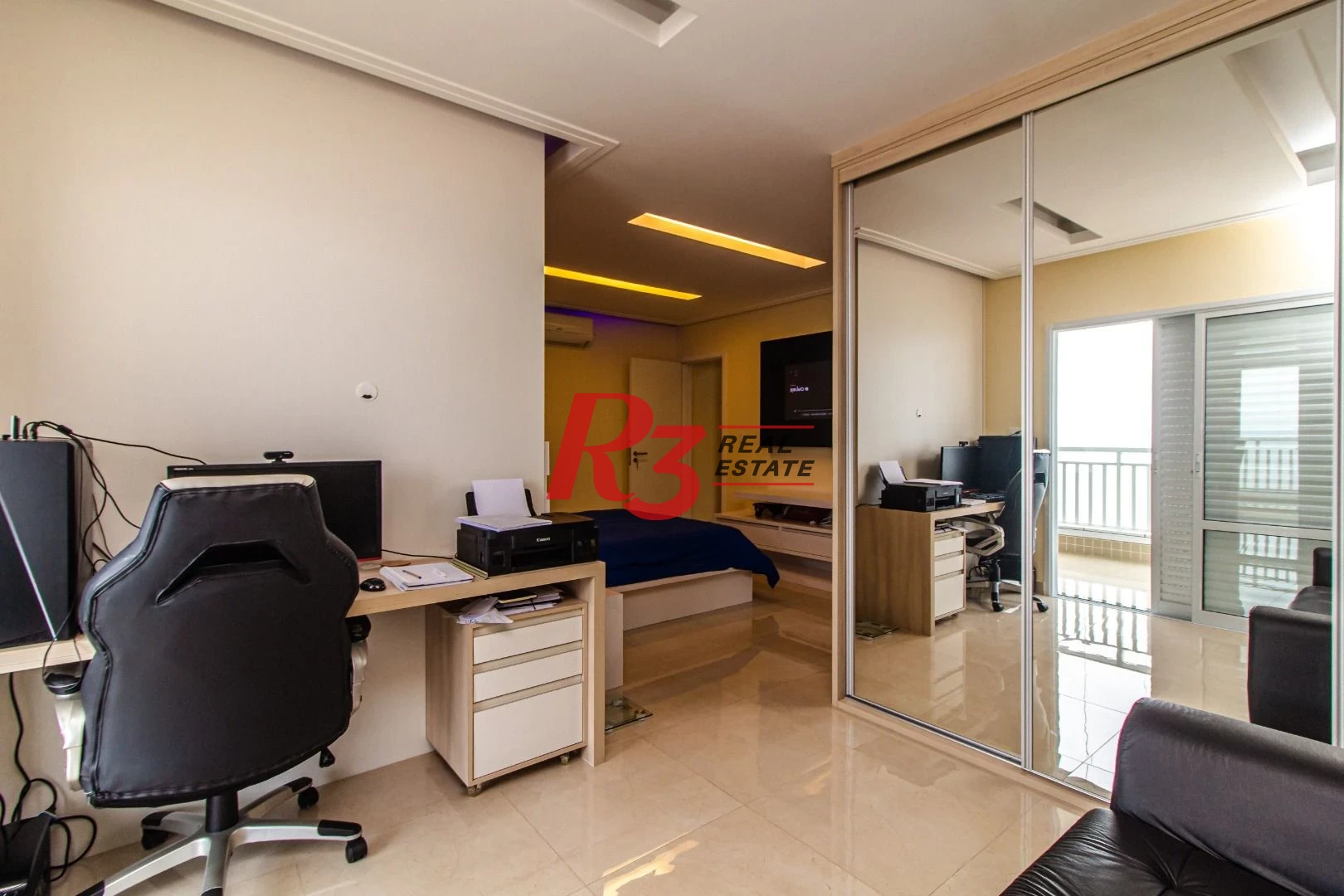 Apartamento com 3 dormitórios à venda, 326 m² - Aviação - Praia Grande/SP