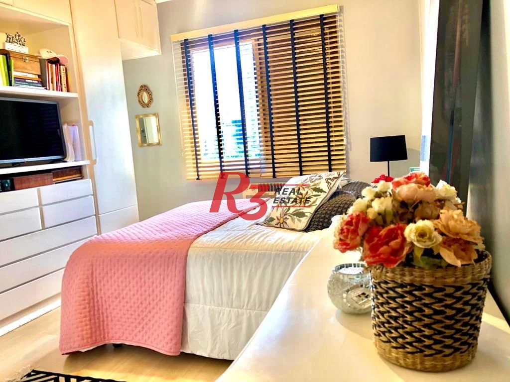 Apartamento com 4 dormitórios à venda, 180 m² por R$ 1.200.000,00 - Ponta da Praia - Santos/SP