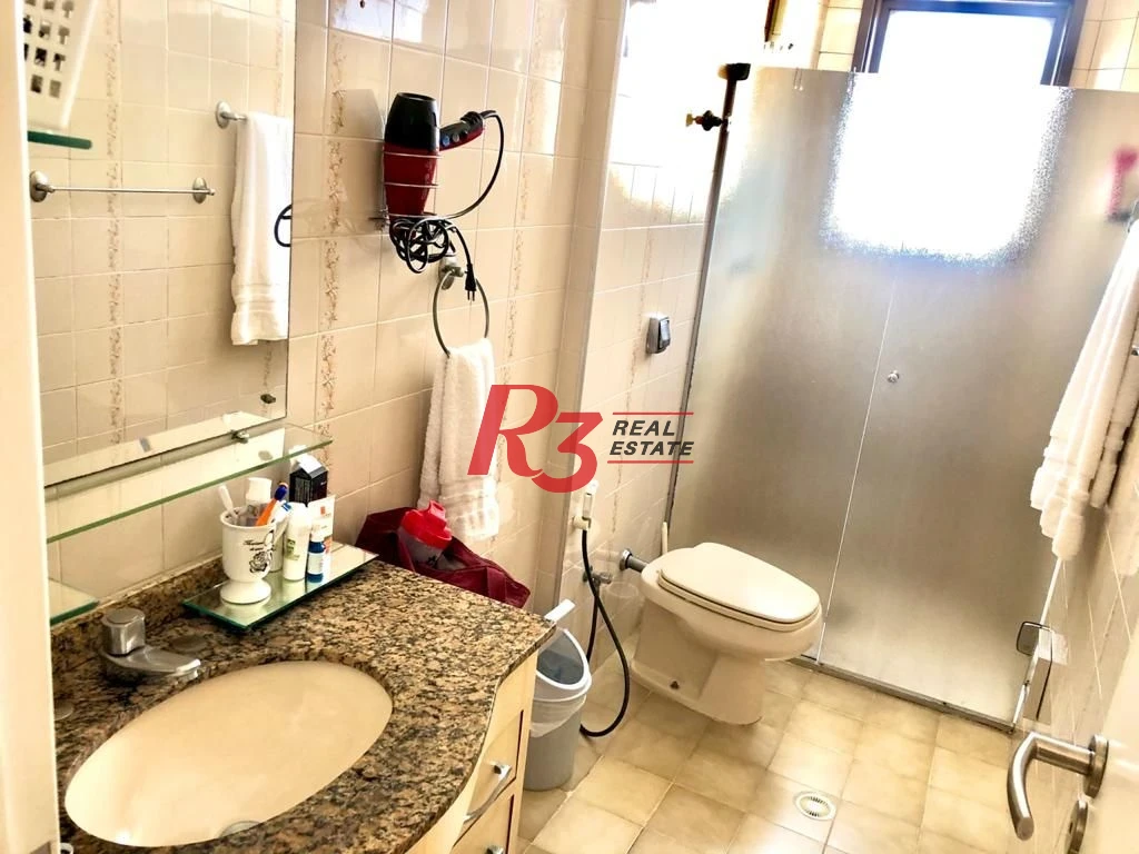 Apartamento com 4 dormitórios à venda, 180 m² por R$ 1.200.000,00 - Ponta da Praia - Santos/SP