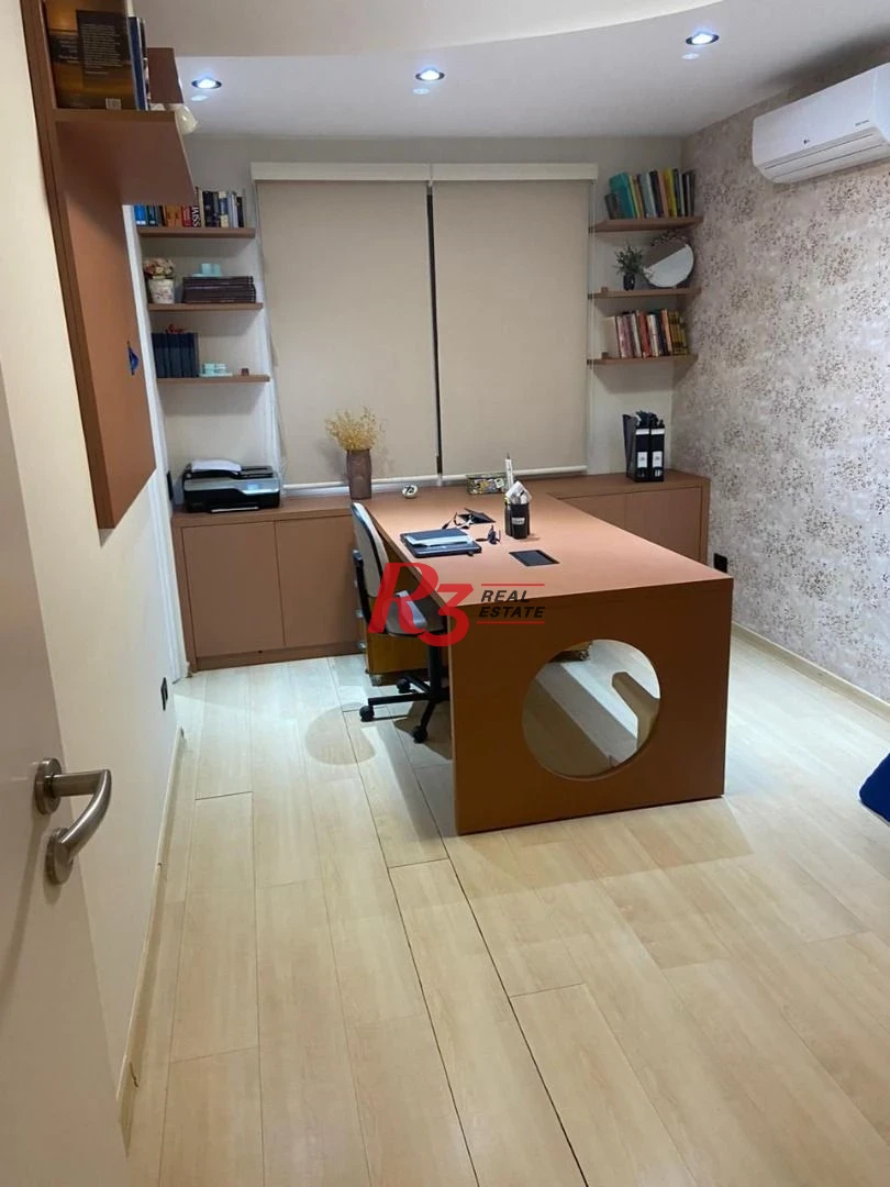 Apartamento com 4 dormitórios à venda, 180 m² por R$ 1.200.000,00 - Ponta da Praia - Santos/SP