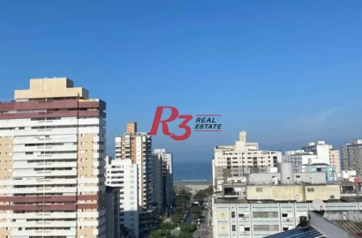 Cobertura à venda, 314 m² por R$ 2.750.000,00 - Gonzaga - Santos/SP