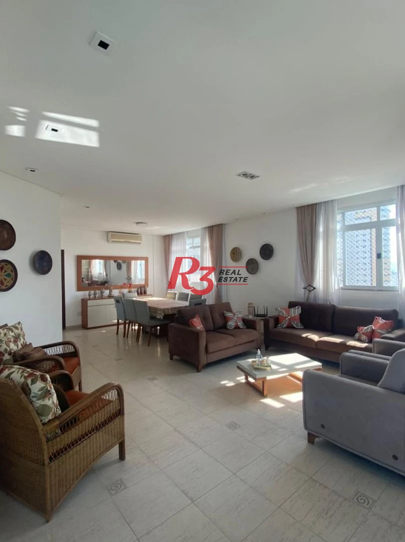 Cobertura à venda, 314 m² por R$ 2.750.000,00 - Gonzaga - Santos/SP