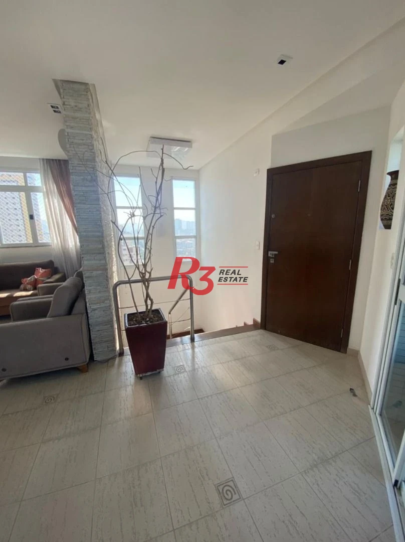 Cobertura à venda, 314 m² por R$ 2.750.000,00 - Gonzaga - Santos/SP