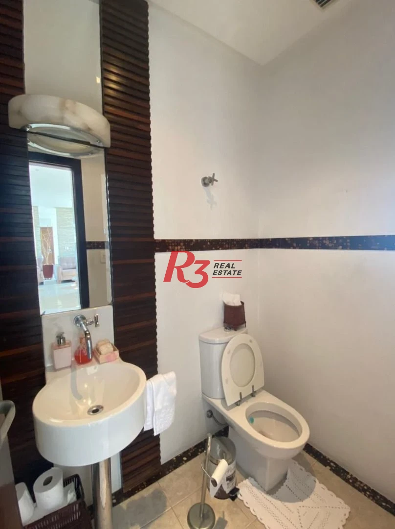 Cobertura à venda, 314 m² por R$ 2.750.000,00 - Gonzaga - Santos/SP