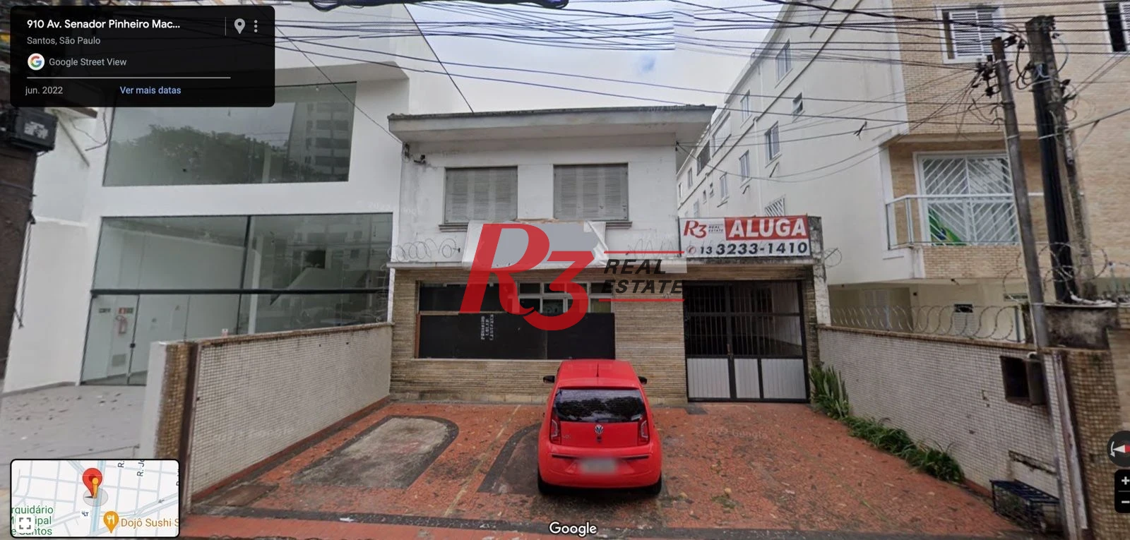 Casa com 6 dormitórios, 500 m² - venda por R$ 6.000.000,00 ou aluguel por R$ 25.000,00/mês - Marapé - Santos/SP