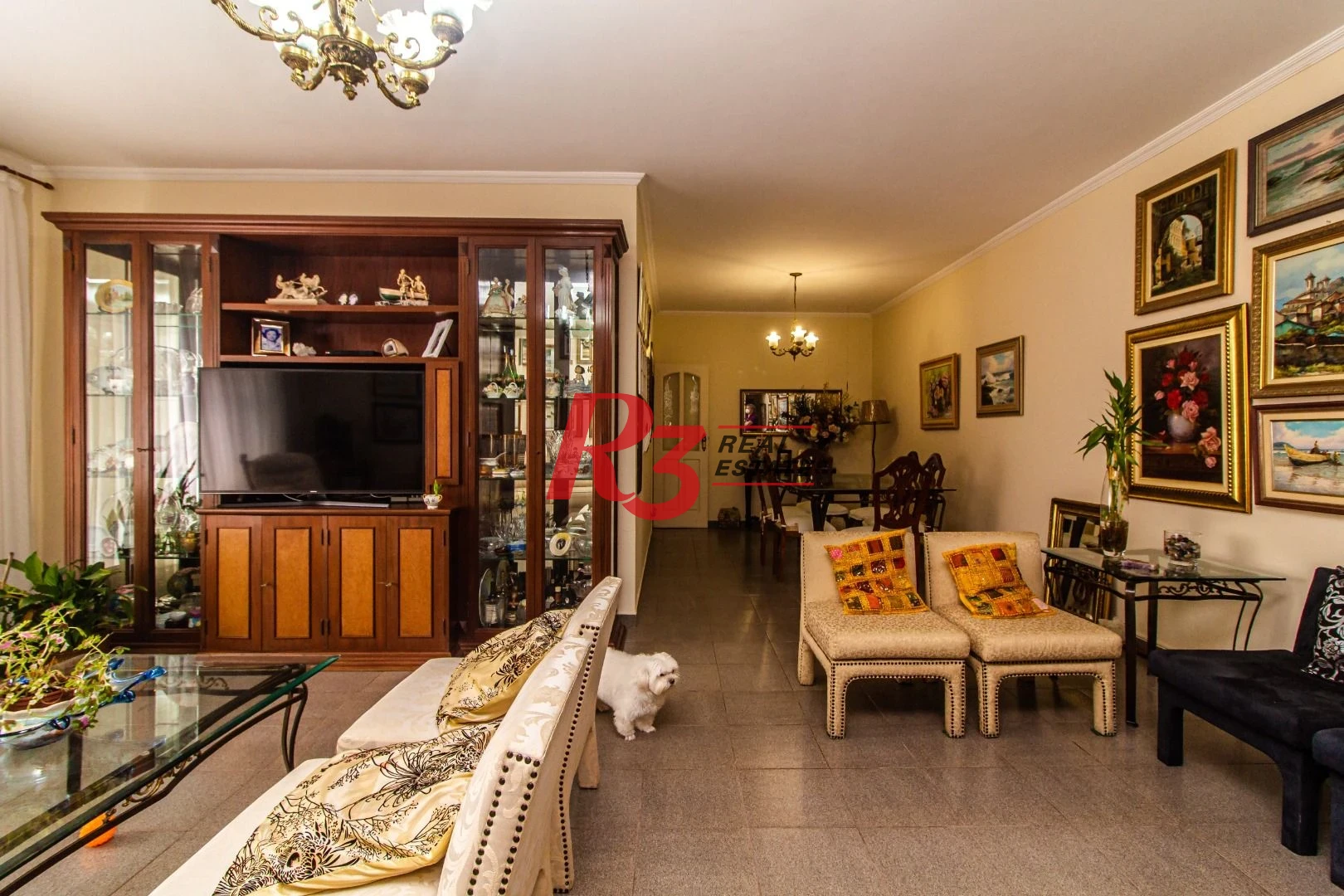 Apartamento com 3 dormitórios à venda, 150 m² - Pompéia - Santos/SP