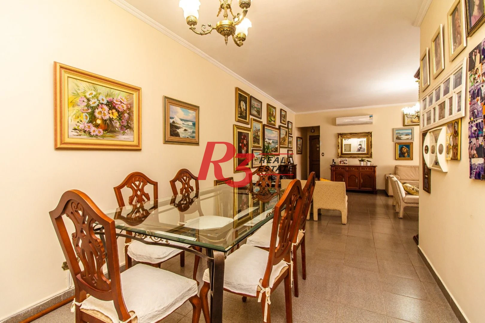 Apartamento com 3 dormitórios à venda, 150 m² - Pompéia - Santos/SP