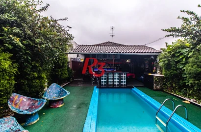 Casa com 3 dormitórios à venda, 375 m²  - Macuco - Santos/SP